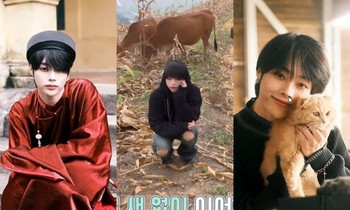Hanbin TEMPEST tung vlog về nhà nghỉ lễ, fan hóng bộ ảnh áo tấc chất lượng cao