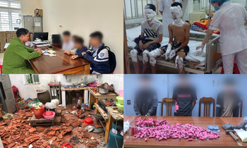 Liên tiếp phát hiện các nhóm học sinh tự chế pháo nổ nguy hiểm