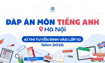 Đáp án tham khảo 24 mã đề môn Tiếng Anh kỳ thi vào lớp 10 công lập tại Hà Nội