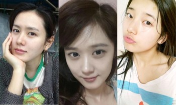 Nhan sắc của những sao Hàn này đúng là đỉnh cao, xinh bất chấp dù chụp cam thường mặt mộc
