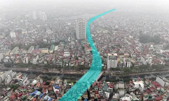 Toàn cảnh đường vành đai 2,5 được Hà Nội đầu tư 2.500 tỷ đồng làm đoạn Nguyễn Trãi - Đầm Hồng