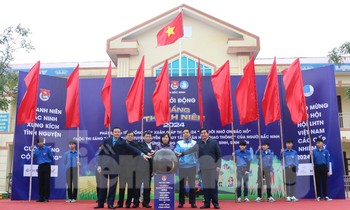 Lễ khởi động Tháng Thanh niên năm 2024 tại hai địa phương Bắc Ninh và Kiên Giang