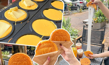 Bánh đồng xu phô mai có "mê lực" cỡ nào khiến giới trẻ Hà Nội phải xếp hàng cả tiếng?