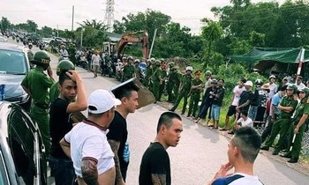 Hiện trường nơi xảy ra vụ việc