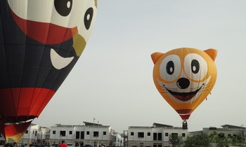 Bay khinh khí cầu miễn phí ở Đồng Nai
