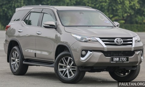 Toyota Hilux, Fortuner và Innova được nâng cấp tại Malaysia