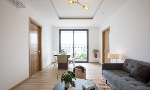 Hoàn thiện chung cư 71 m2 ở Hà Nội với 250 triệu