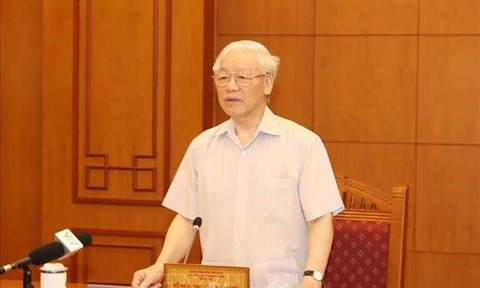 Tổng Bí thư, Chủ tịch nước chủ trì họp Tiểu ban Nhân sự Đại hội XIII của Đảng