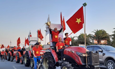 Chuyên cơ đưa các nhà vô địch SEA Games về Nội Bài lúc 19h05