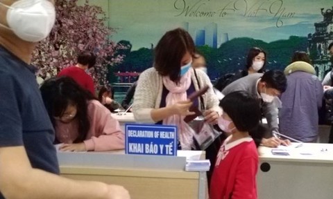 Hai ngày, hơn 50.000 khách Trung Quốc ở Việt Nam khai báo y tế