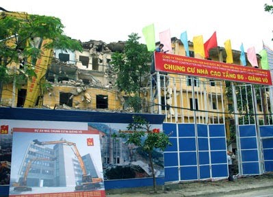 B6 Giảng Võ được nâng tầng sau 10 năm dậm chân tại chỗ