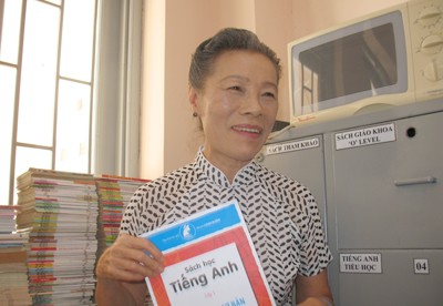 Trường đầu tiên sử dụng thử sách của nhóm Cánh Buồm: Vui học