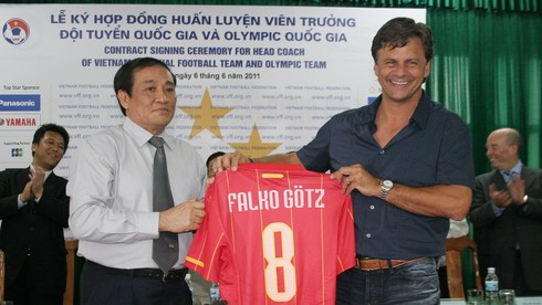 HLV Falko Goetz chính thức kí hợp đồng dẫn dắt Tuyển Việt Nam