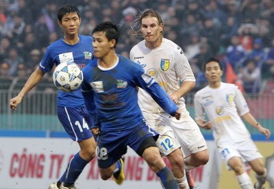 Vắng Công Vinh, Hà Nội T&T thua Thanh Hóa