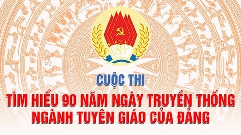 Cuộc thi Tìm hiểu 90 năm truyền thống ngành Tuyên giáo của Đảng