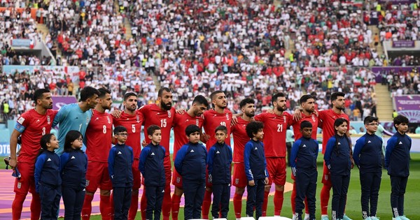 Tuyển thủ Iran không hát quốc ca tại World Cup 2022