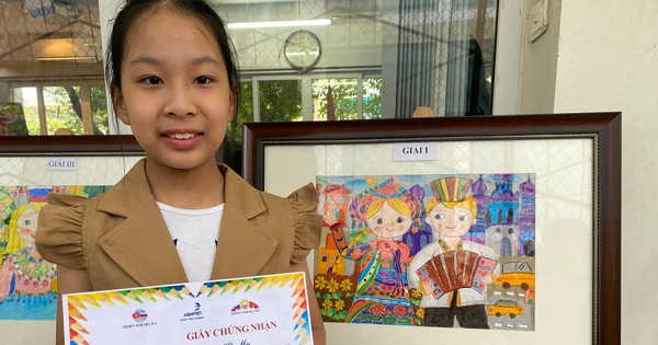 Trao 16 Giải Thưởng Cho Học Sinh Vẽ Tranh Về Tình Đoàn Kết Việt – Nga