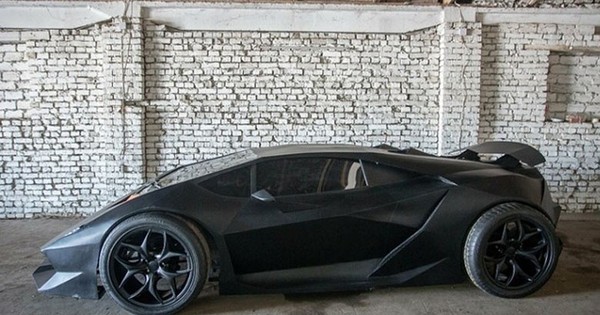 Mẫu 20 tranh tô màu siêu xe Lamborghini đẹp nhất