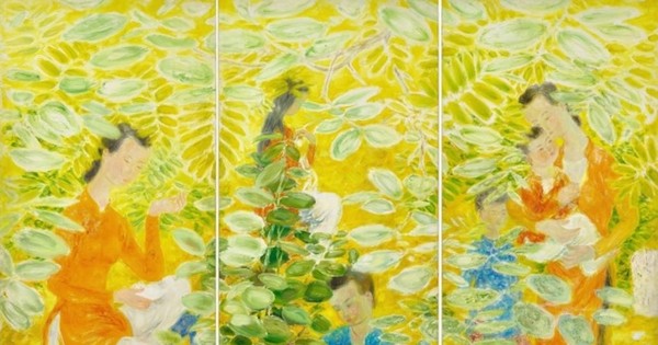 Thêm một bức tranh của danh họa Lê Phổ được bán giá triệu USD