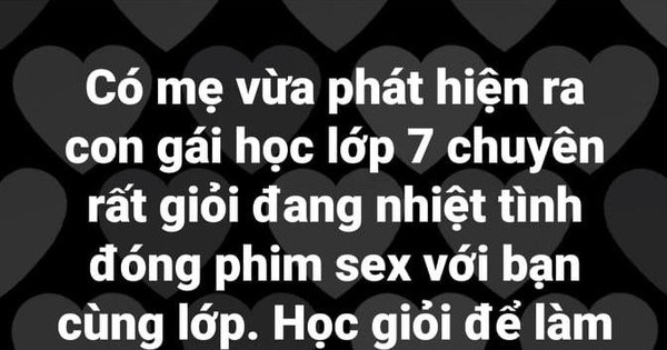 Con Học Giỏi Nhưng Quan Hệ Tình Dục Sớm Có Cần Phải ‘sốc Không 