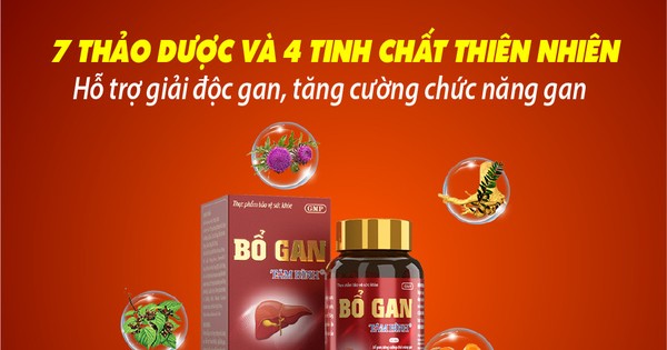 Bổ gan Tâm Bình có công dụng gì đối với gan?
