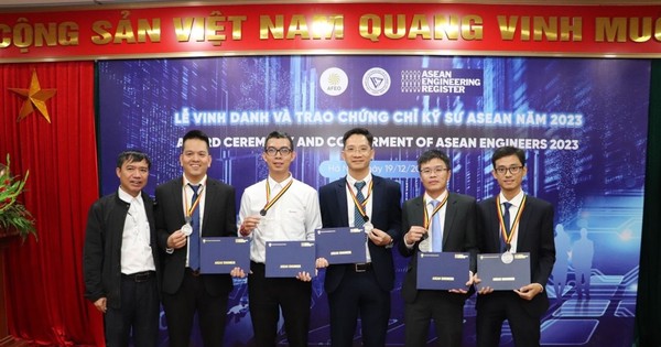 7 kỹ sư EVNCPC được công nhận là Kỹ sư chuyên nghiệp ASEAN 2023