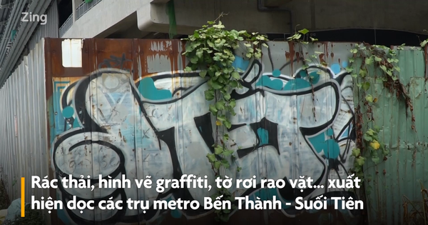Cả Tuyến Metro Bến Thành - Suối Tiên Bị Bôi Bẩn, Vẽ Graffiti