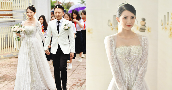 Quỳnh Anh hé lộ về chiếc váy cưới được Duy Mạnh tặng trước ngày kết hôn