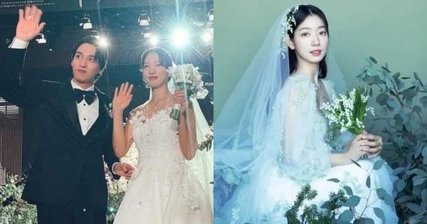Park Shin Hye thuần khiết trong 3 mẫu váy cưới  Báo Phụ Nữ