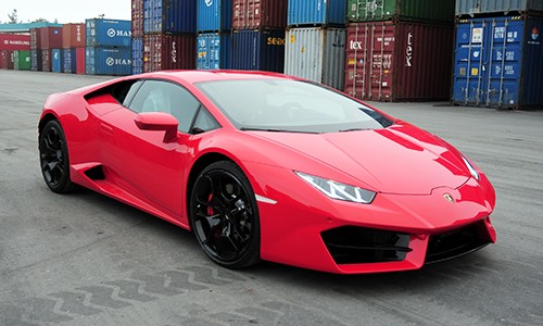 Siêu xe Lamborghini Huracan LP580-2 đầu tiên 'cập bến' Việt Nam