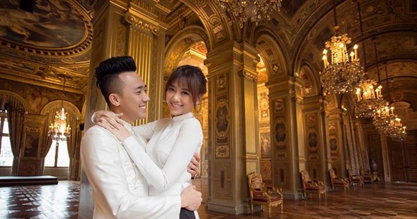Bộ ảnh cưới lãng mạn của Trấn Thành và Hari Won ở Pháp