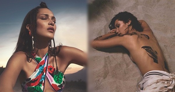Bella Hadid bán nude rực lửa thanh xuân - Báo Tiền Phong