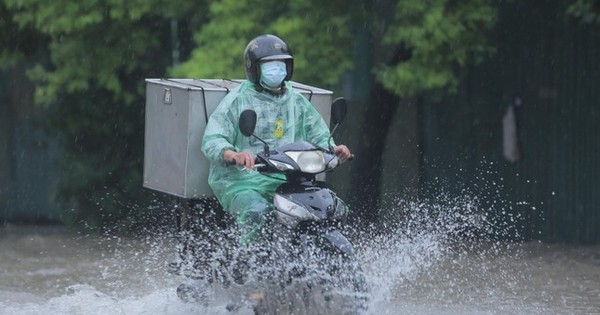 Hà Nội mưa lớn trở lại từ đêm nay