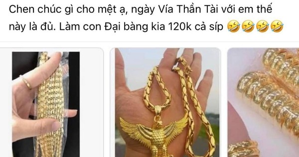 Hài hước những kiểu mua vàng gây sốt mạng xã hội ngày vía Thần tài