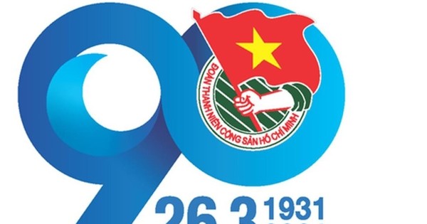 Logo tuyên truyền kỷ niệm 90 năm thành lập Đoàn