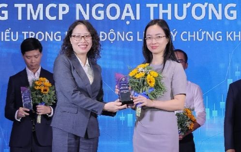 Vietcombank được vinh danh là thành viên tiêu biểu trong hoạt động lưu ký chứng khoán năm 2024