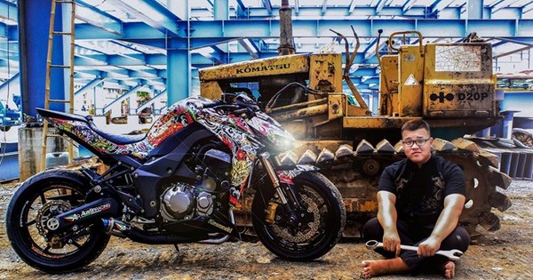 Kawasaki Z1000 độ phong cách mafia Nhật là một kiệt tác của công nghệ và sáng tạo. Những hình ảnh đầy màu sắc này sẽ khiến bạn phát cuồng với vẻ đẹp và sức mạnh của chiếc xe này.