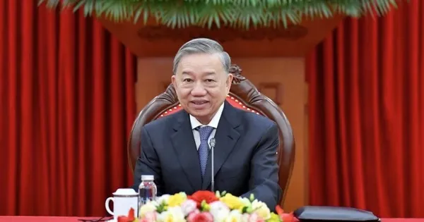 Tổng Bí thư Tô Lâm gửi điện mừng Tổng thống Nga Putin