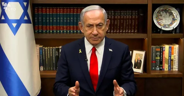 Nụ cười của ông Netanyahu