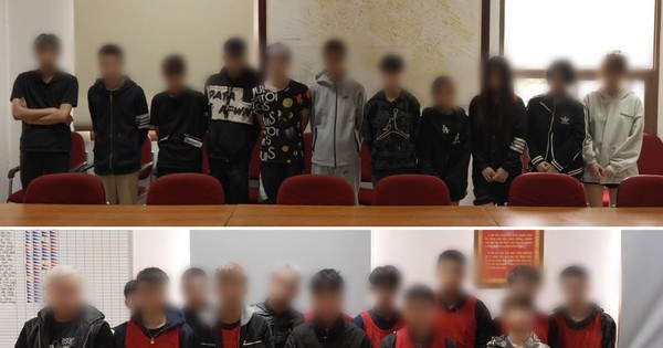 Hà Nội: Ngăn chặn 70 đối tượng mang hung khí đi giải quyết mâu thuẫn