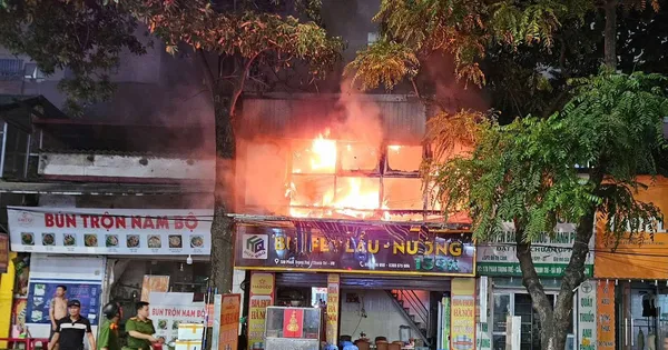 Quán lẩu nướng ở Hà Nội cháy ngùn ngụt
