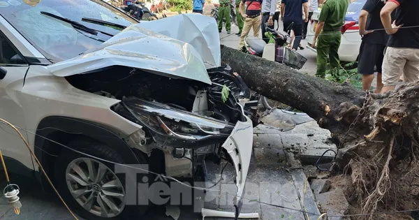 Vụ ô tô tông liên hoàn nhiều xe máy trên phố Trần Đại Nghĩa (Hà Nội): Một nữ nạn nhân 60 tuổi tử vong
