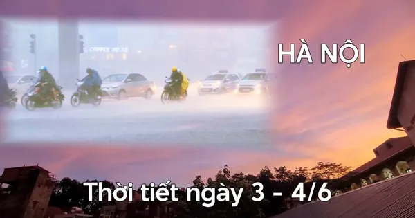 Mưa lớn giải nhiệt ở Hà Nội kéo dài bao lâu?