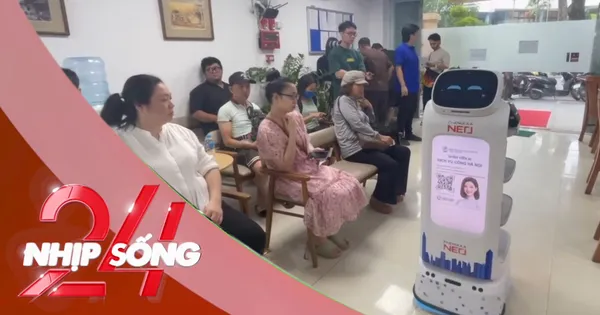 NHỊP SỐNG 24: Phường đầu tiên ở Hà Nội đưa robot AI vào phục vụ hành chính công