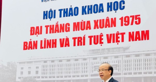Đại thắng mùa Xuân 1975 - bản lĩnh và trí tuệ Việt Nam