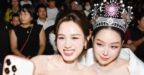 Thanh Thủy, Đỗ Hà, Tiểu Vy làm nóng thảm đỏ Hoa hậu Việt Nam