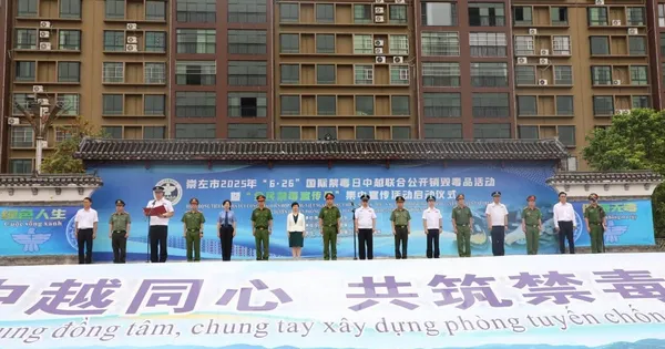 Công an Việt - Trung chung tay phòng chống tội phạm qua biên giới