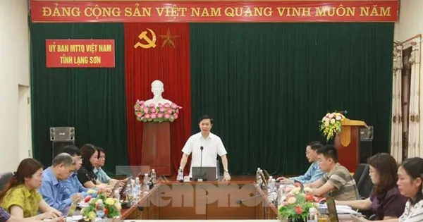 Kiện toàn nhân sự lãnh đạo Ủy ban MTTQ Việt Nam tỉnh Lạng Sơn