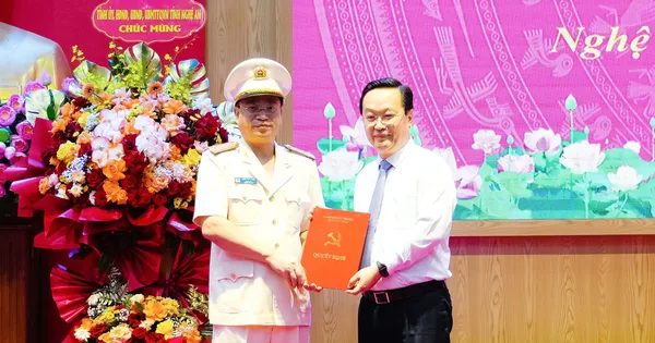 Nghệ An có tân giám đốc Công an tỉnh
