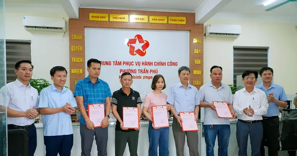 Phường đầu tiên ở Hà Tĩnh cấp sổ đỏ sau sáp nhập